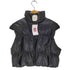 Attitude Makes style フェイクレザー クロップドダウンベスト レディース FREE