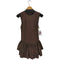 ザラ ZARA フェイクスエードミニドレス レディース import:XS
