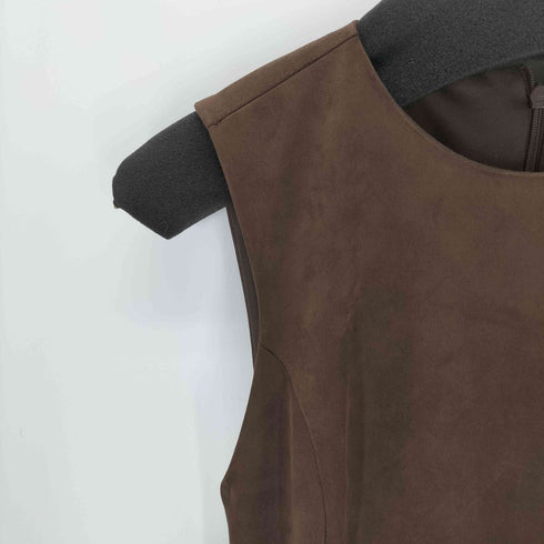 ザラ ZARA フェイクスエードミニドレス レディース import:XS