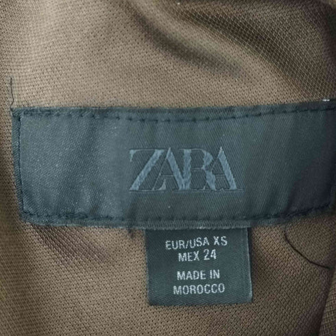 ザラ ZARA フェイクスエードミニドレス レディース import:XS