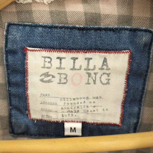 ビラボン BILLABONG コーデュロイ 太畝 スナップ ネスト レディース import:M