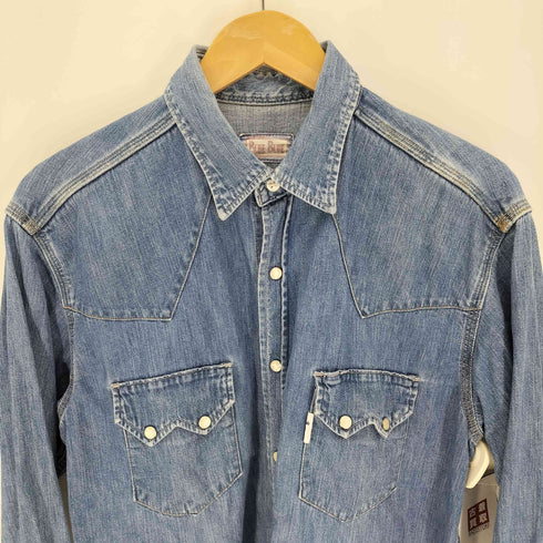 ブルーブルー BLUE BLUE L/S デニム ウエスタン シャツ メンズ JPN:2