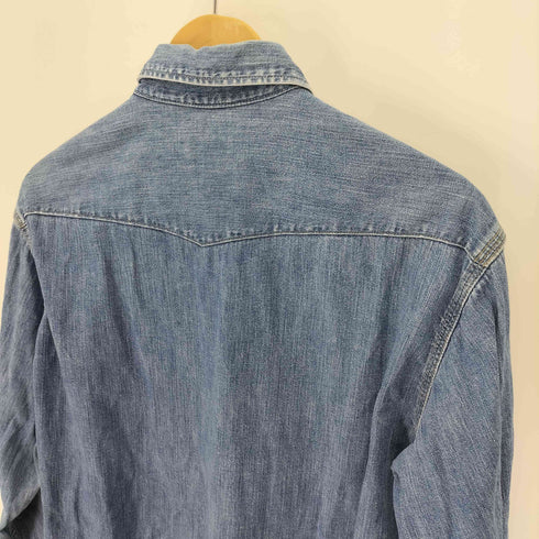 ブルーブルー BLUE BLUE L/S デニム ウエスタン シャツ メンズ JPN:2