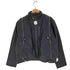 ZONE USA REAL LEATHER 本革 ジップデザインライダースジャケット メンズ JPN:L