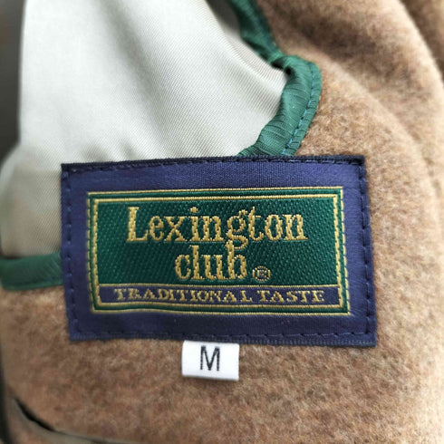 Lexington club カシミヤ混 ウール チェスター コート レディース M