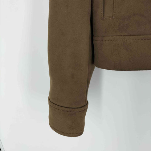 ザラ ZARA フェイクスエード レギュラーフィット ジャケット メンズ JPN:L
