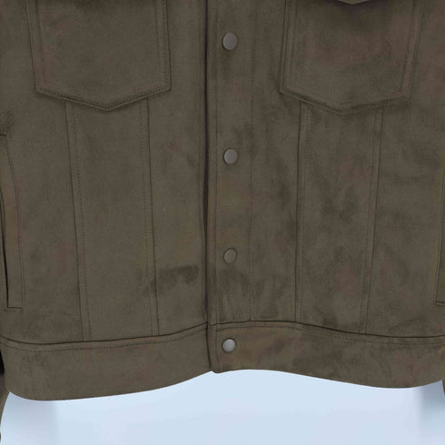 ザラ ZARA フェイクスエード レギュラーフィット ジャケット メンズ JPN:L