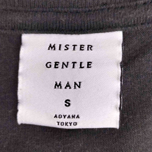 ミスタージェントルマン MISTERGENTLEMAN プリントクルーネックTシャツ メンズ S