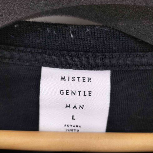 ミスタージェントルマン MISTERGENTLEMAN レイヤードクルーネックTシャツ メンズ L