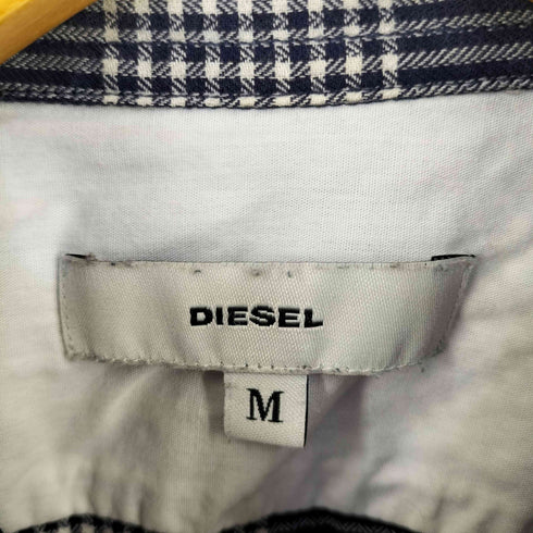ディーゼル DIESEL チェック柄 ボタンシャツ メンズ import:M