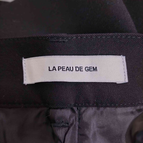 ラポドゥジェム la peau de gem ヴィンテージラップパンツ レディース JPN:38