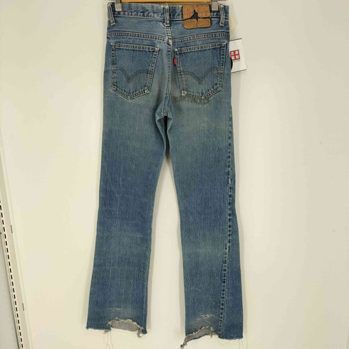 リーバイス Levis 70S USA製 517 ボタン裏 2 42TALON 均等V 脇割 ジップフライ ブーツカット デニム パンツ レディース W28 L36