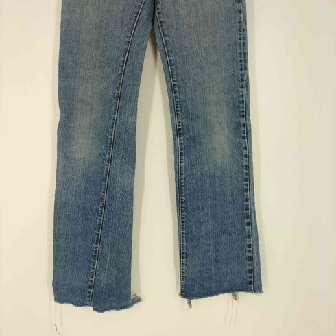 リーバイス Levis 70S USA製 517 ボタン裏 2 42TALON 均等V 脇割 ジップフライ ブーツカット デニム パンツ レディース W28 L36