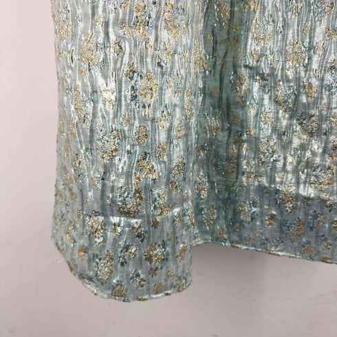 カロリナグレイサー CAROLINA GLASER ラメ バックリボン キャミソール ワンピース レディース import:M