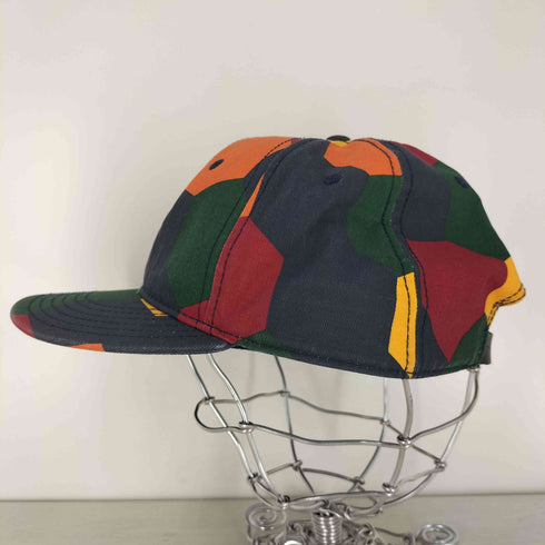 サタデーズサーフニューヨーク SATURDAYS SURF NYC マルチカラー ジオメトリック 6パネルキャップ メンズ ONE SIZE