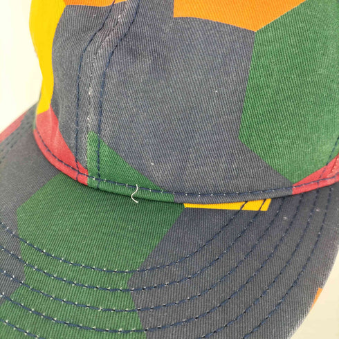 サタデーズサーフニューヨーク SATURDAYS SURF NYC マルチカラー ジオメトリック 6パネルキャップ メンズ ONE SIZE