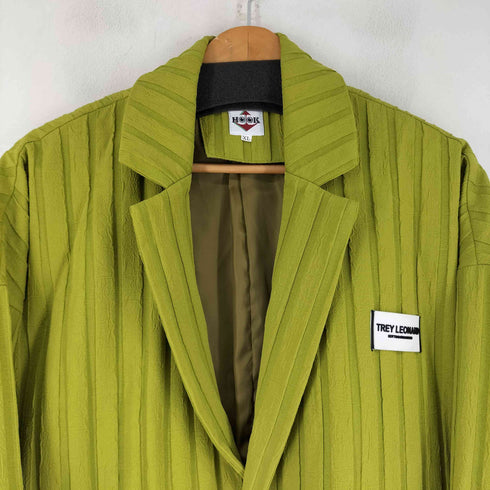 フック HOOK ストライプ テーラードジャケット レディース import:XL