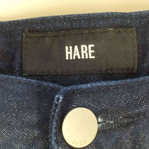 ハレ HARE フラワーシシュウバギーデニムパンツ メンズ FREE