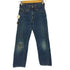 リーバイス Levis 70S 302 ボタン裏刻印無 SCOVILL ZIP ポケット裏 シングル BIG E 赤耳 フロント スナップボタン オレンジステッチ ジップフライ デニムパンツ ボーイズ規格 レディース