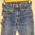 リーバイス Levis 70S 302 ボタン裏刻印無 SCOVILL ZIP ポケット裏 シングル BIG E 赤耳 フロント スナップボタン オレンジステッチ ジップフライ デニムパンツ ボーイズ規格 レディース