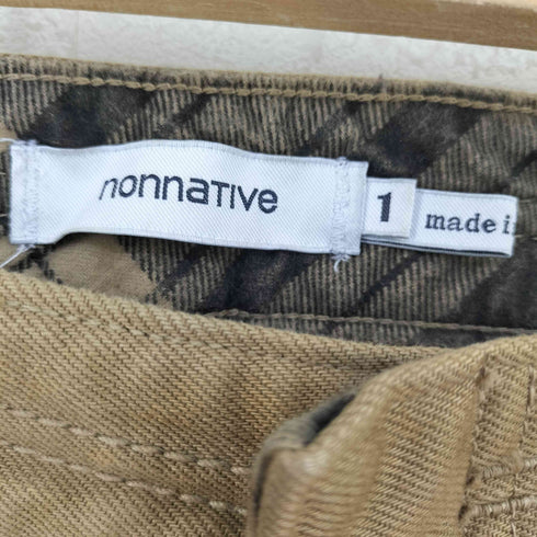 ノンネイティブ nonnative DWELLER TIGHT FIT JEANS C/P KATSURAGI STRETCH OVERDYED メンズ JPN:1