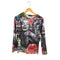 WHATLEES イラストプリント Tシャツ メンズ import:M