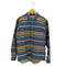 ミスタージェントルマン MISTERGENTLEMAN マルチボーダー L/S シャツ メンズ L