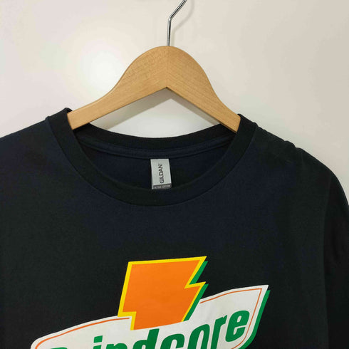 GRINDCORE グラインドコア 企業ロゴ サンプリング S/S Tシャツ メンズ import:L