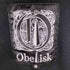 オベリスク Obelisk 00s Y2K archive ハーフジップ ダメージ加工 ドクロ/スカル S/S カットソー メンズ JPN:S
