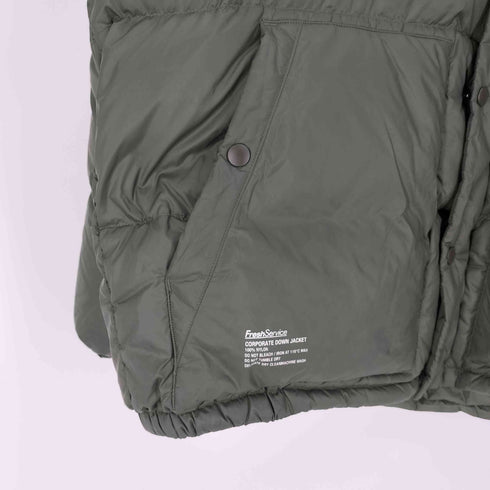 フレッシュサービス Fresh Service 23AW CORPORATE DOWN JACKET メンズ JPN:M