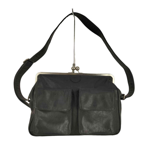 コハク KOHAKU がま口ショルダーバッグ レディース