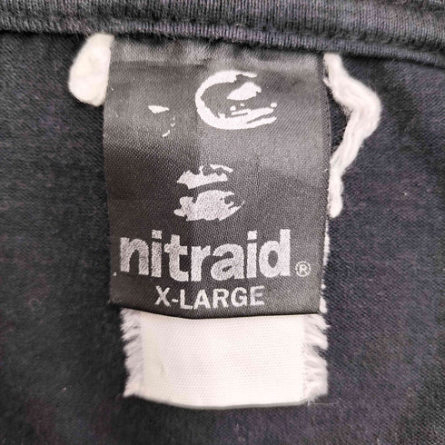 ナイトレイド Nitraid フロントプリント S/S Tシャツ メンズ import:XL