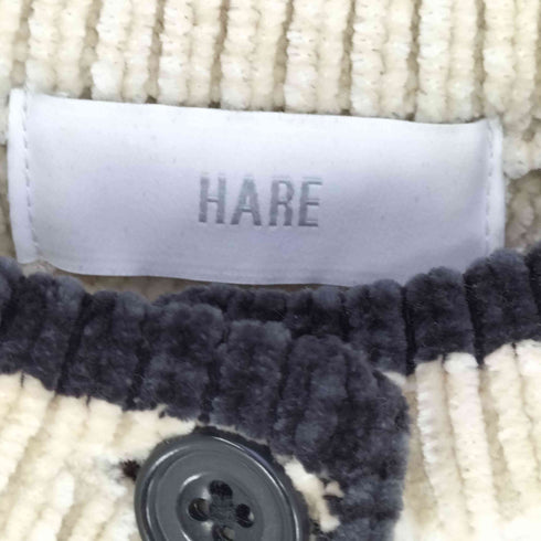 ハレ HARE ハイショックモールニットカーディガン レディース FREE