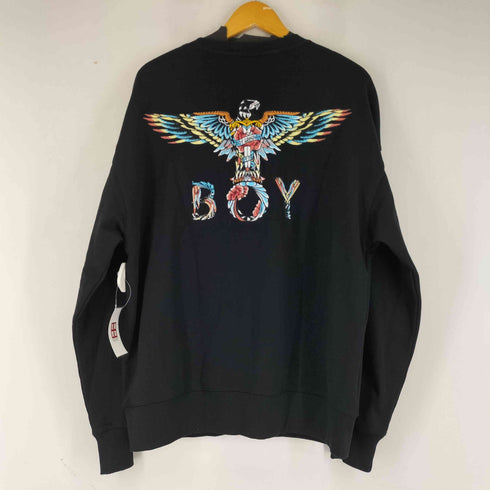 ボーイロンドン BOY LONDON 両面刺繍 クルーネックスウェット メンズ import:M