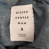 ミスタージェントルマン MISTERGENTLEMAN DOUBLE FRONT SHIRT メンズ S