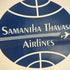 サマンサタバサ Samantha Thavasa AIRLINES レザー ボストンバッグ レディース