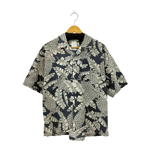 ミスタージェントルマン MISTERGENTLEMAN CAMP COLLAR FLOWER PATTERNED SHIRT メンズ M
