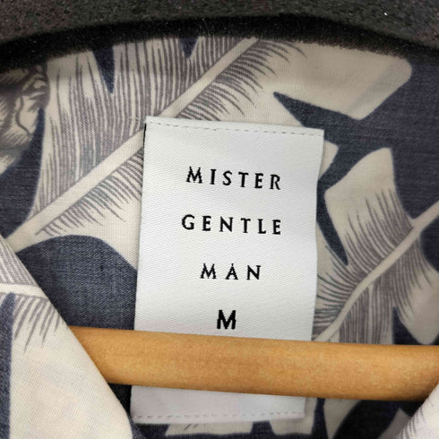 ミスタージェントルマン MISTERGENTLEMAN CAMP COLLAR FLOWER PATTERNED SHIRT メンズ M