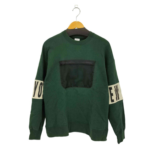 ミスタージェントルマン MISTERGENTLEMAN MESH FRONT POCKET SWEAT メンズ M