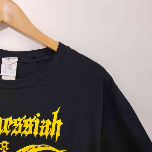 Electric Massブラックメタル デスメタル アートワーク プリント S/S Tシャツ メンズ import:L