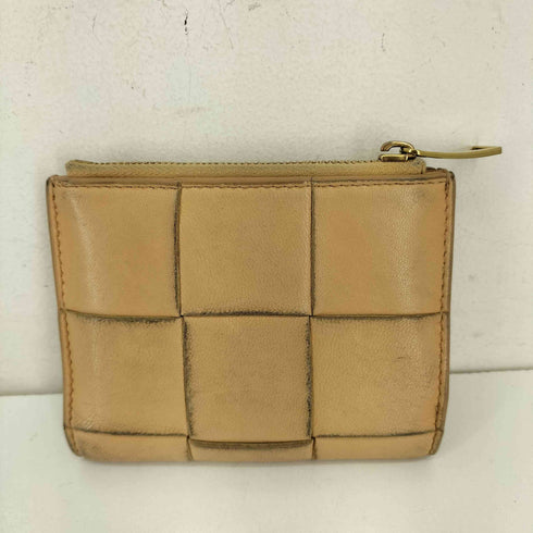 ボッテガヴェネタ BOTTEGA VENETA スモールカセット 二つ折りファスナーウォレット レディース