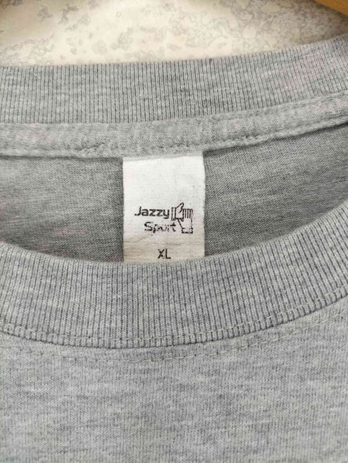 ジャジースポート JAZZY SPORT フロントプリントクルーネックTシャツ メンズ XL