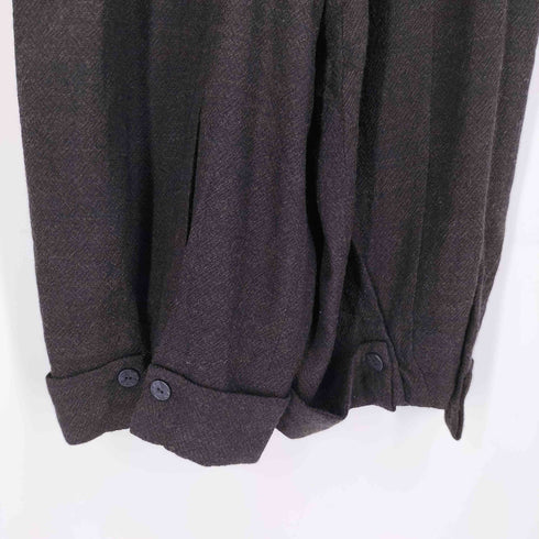 ジウ 慈雨 サイドジップアップ ウール混 パンツ メンズ FR:38-40