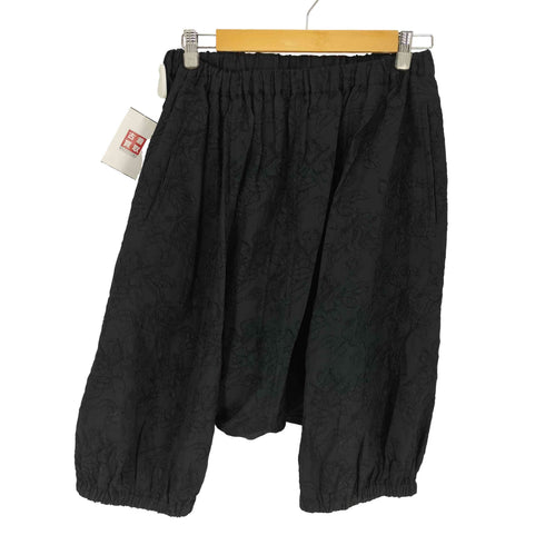 コムデギャルソンコムデギャルソン COMME des GARCONS COMME des GARCONS コムコム 花柄 ジャガード サルエル ハーフ バルーンパンツ レディース