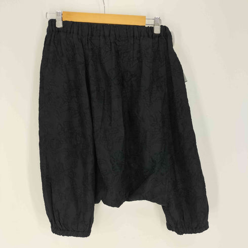 コムデギャルソンコムデギャルソン COMME des GARCONS COMME des GARCONS コムコム 花柄 ジャガード サルエル ハーフ バルーンパンツ レディース