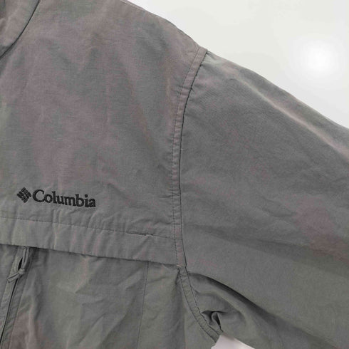 コロンビア Columbia OMNI-SHIELD ロゴ刺繍 裾ドローコード 裏地メッシュ ブルゾン メンズ import:L