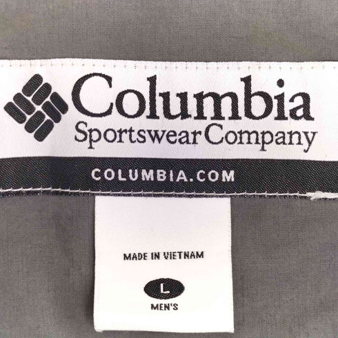 コロンビア Columbia OMNI-SHIELD ロゴ刺繍 裾ドローコード 裏地メッシュ ブルゾン メンズ import:L