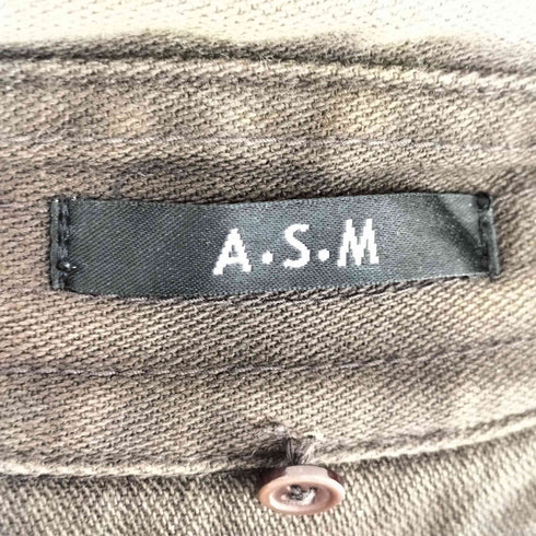 アトリエサブメン A.S.M ライナー付きハーフトレンチ メンズ