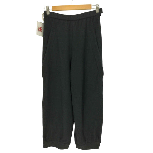 ジウ 慈雨 サイドジップアップ ウール スウェット パンツ メンズ FR:38-40