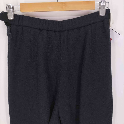 ジウ 慈雨 サイドジップアップ ウール スウェット パンツ メンズ FR:38-40